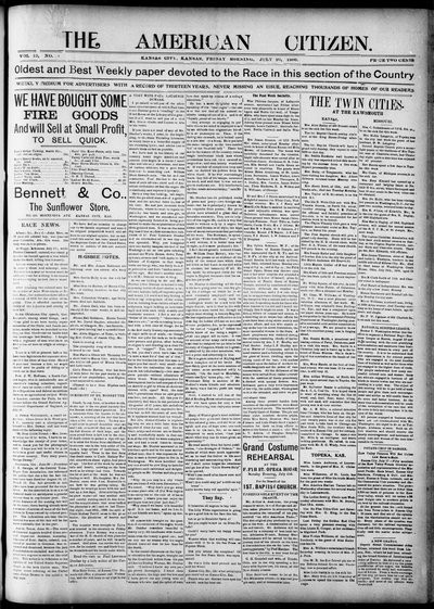 The American Citizen, Jul 20, 1900