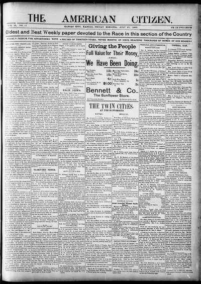 The American Citizen, Jul 27, 1900