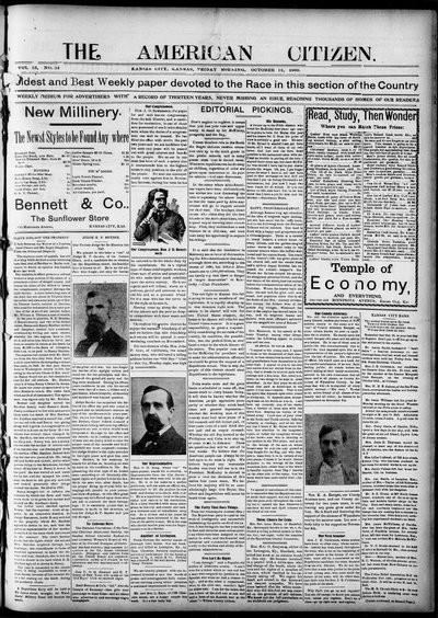 The American Citizen, Oct 12, 1900