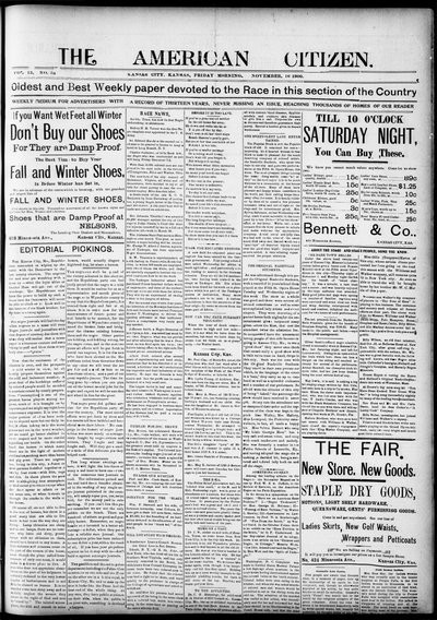 The American Citizen, Nov 16, 1900