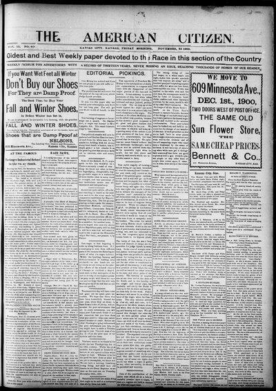 The American Citizen, Nov 23, 1900