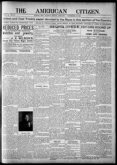 The American Citizen, Dec 14, 1900