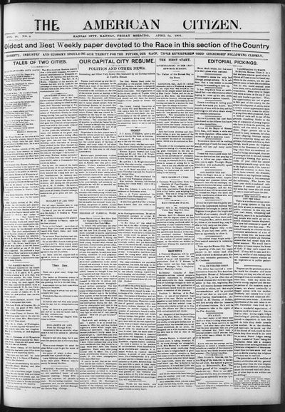 The American Citizen, Apr 19, 1901