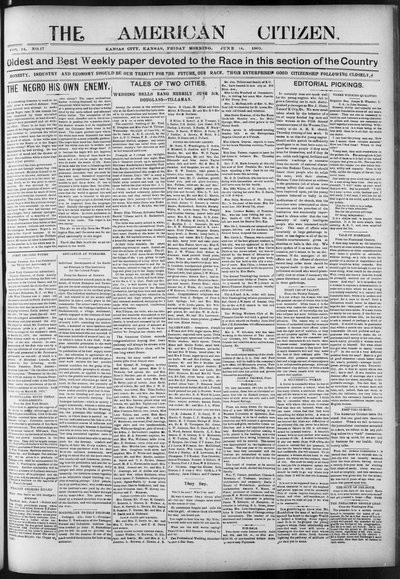 The American Citizen, Jun 14, 1901