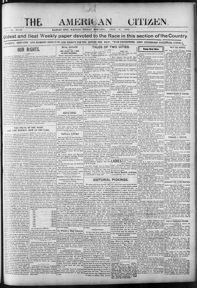 The American Citizen, Jul 12, 1901