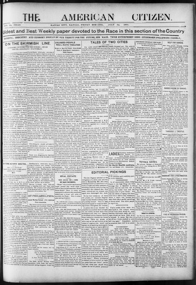 The American Citizen, Jul 26, 1901