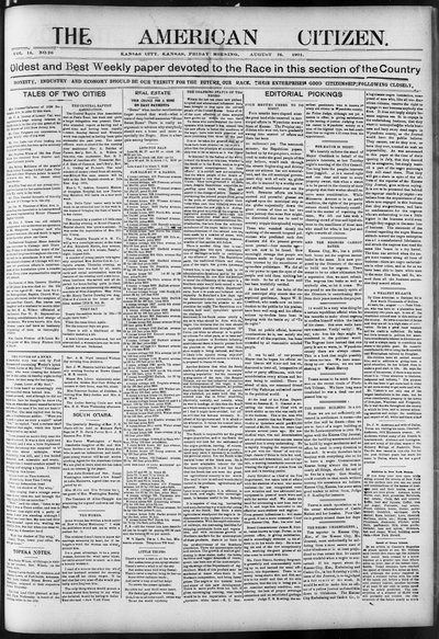 The American Citizen, Aug 16, 1901