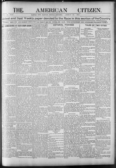 The American Citizen, Aug 23, 1901