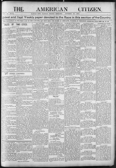 The American Citizen, Oct 25, 1901