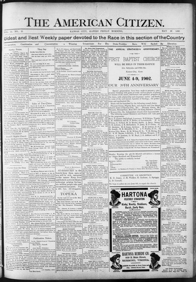The American Citizen, May 30, 1902