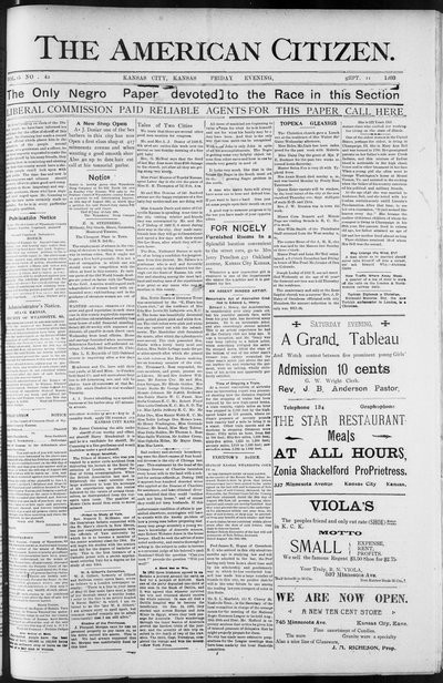 The American Citizen, Sep 11, 1903