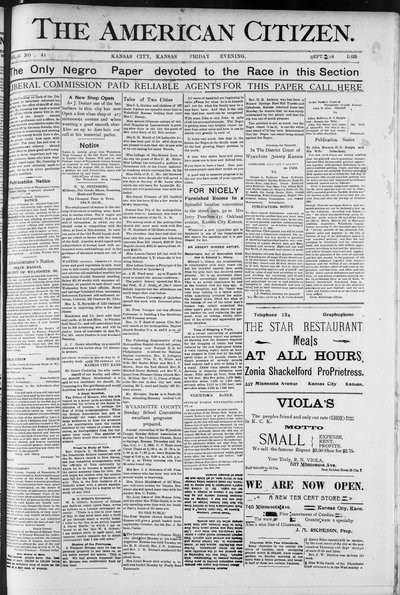 The American Citizen, Sep 18, 1903