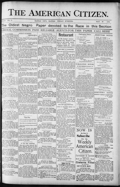 The American Citizen, May 19, 1905