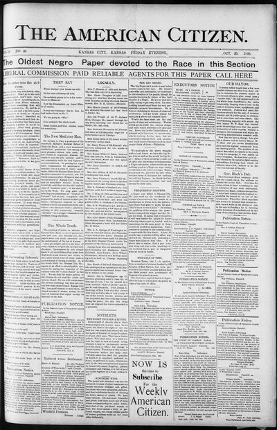 The American Citizen, Oct 20, 1905