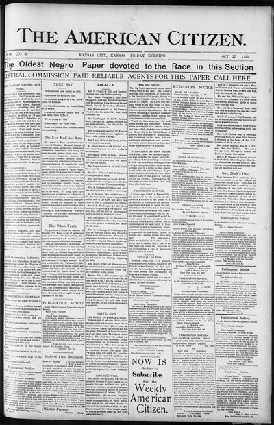 The American Citizen, Oct 27, 1905
