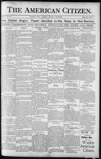 The American Citizen, Dec 22, 1905