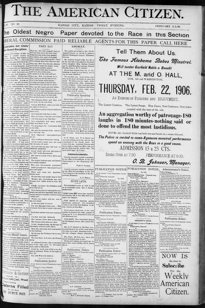 The American Citizen, Feb 9, 1906