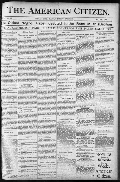 The American Citizen, May 25, 1906