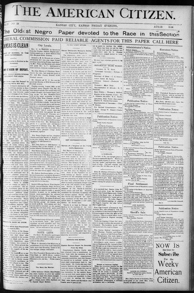 The American Citizen, Aug 31, 1906