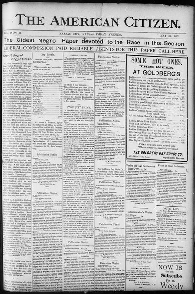 The American Citizen, May 31, 1907
