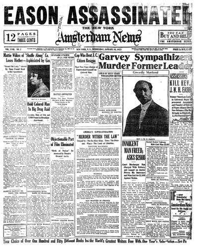 Amsterdam News, Jan 10, 1923