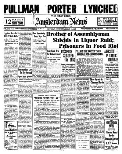 Amsterdam News, Jan 31, 1923