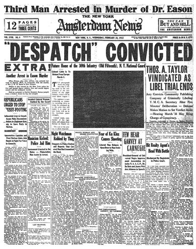 Amsterdam News, Feb 28, 1923