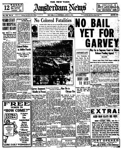 Amsterdam News, Jun 27, 1923