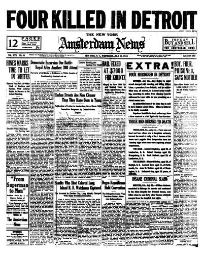 Amsterdam News, Jul 25, 1923