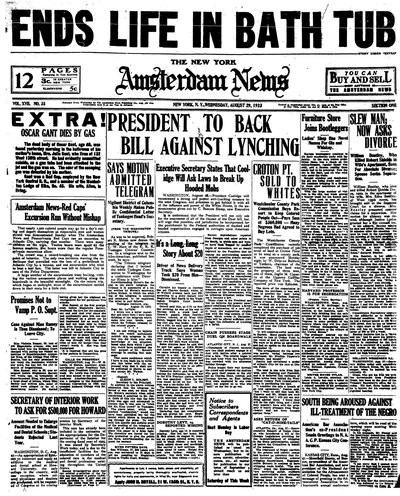 Amsterdam News, Aug 29, 1923