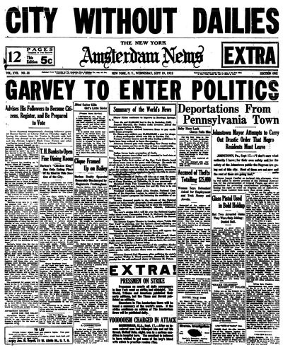 Amsterdam News, Sep 19, 1923