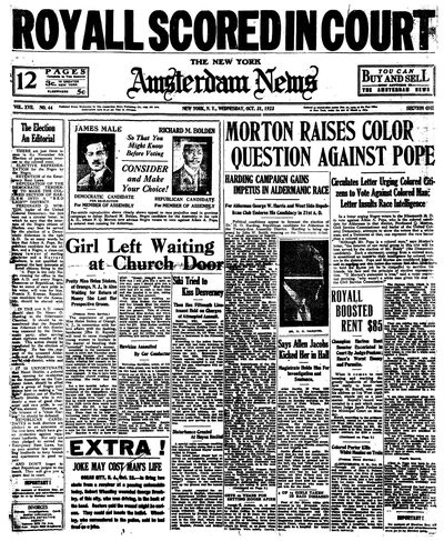 Amsterdam News, Oct 31, 1923