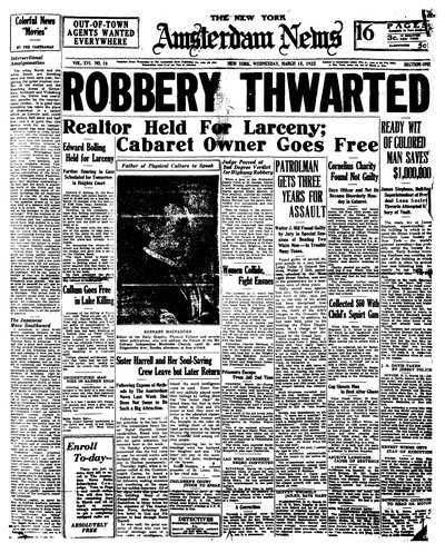 Amsterdam News, Mar 18, 1925
