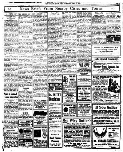 Amsterdam News, Apr 22, 1925