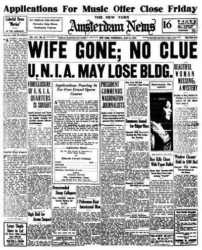 Amsterdam News, Jul 8, 1925