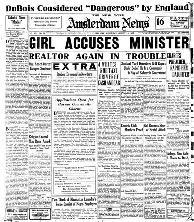 Amsterdam News, Aug 19, 1925