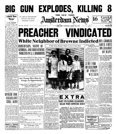 Amsterdam News, Aug 26, 1925