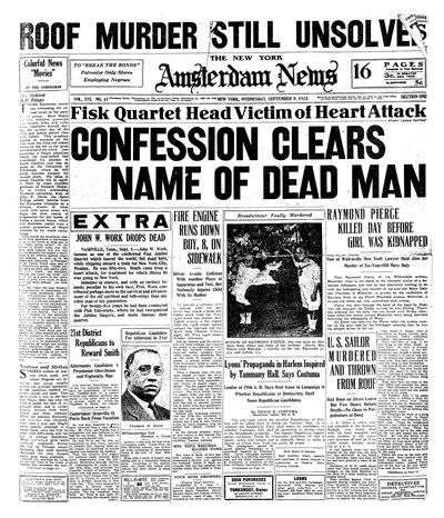 Amsterdam News, Sep 9, 1925