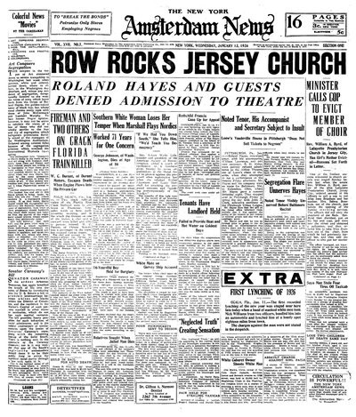 Amsterdam News, Jan 13, 1926