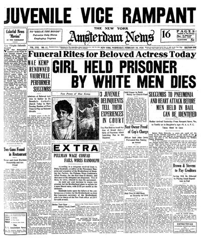 Amsterdam News, Feb 10, 1926
