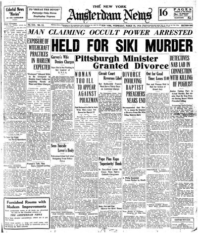 Amsterdam News, Mar 10, 1926