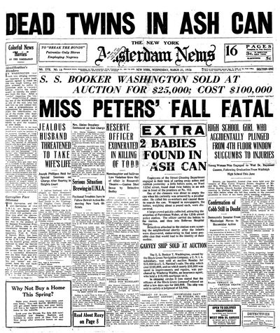 Amsterdam News, Mar 31, 1926