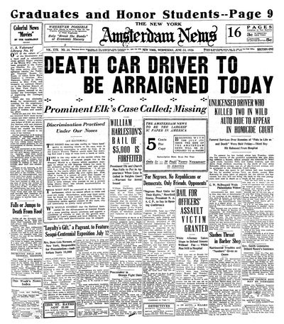 Amsterdam News, Jun 23, 1926