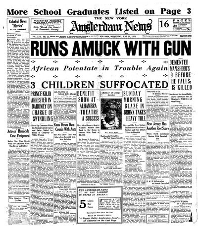 Amsterdam News, Jun 30, 1926
