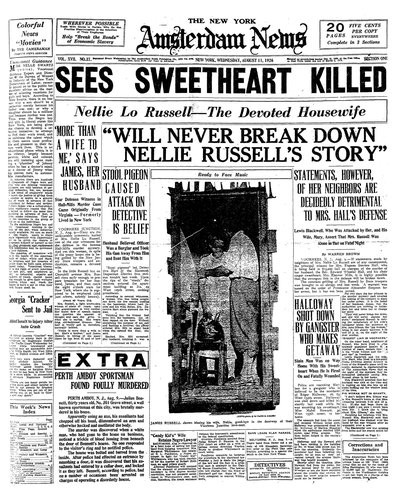 Amsterdam News, Aug 11, 1926