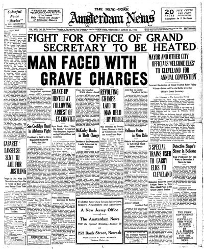 Amsterdam News, Aug 25, 1926