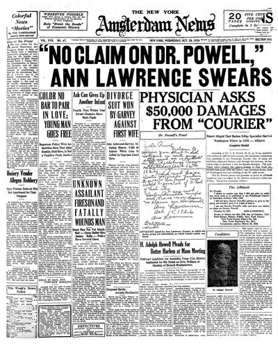 Amsterdam News, Oct 20, 1926