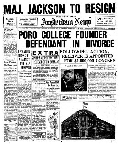 Amsterdam News, Jan 19, 1927