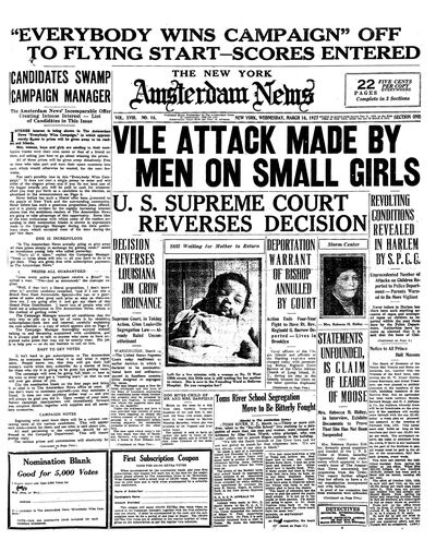 Amsterdam News, Mar 16, 1927