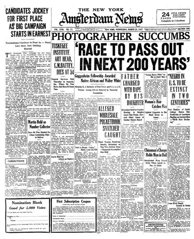 Amsterdam News, Mar 23, 1927